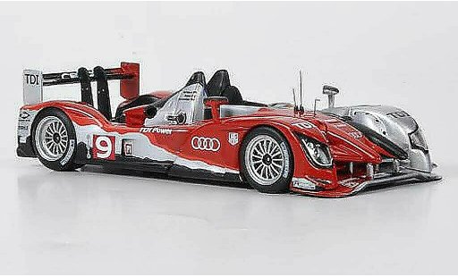 Audi R15 course 1/43 IXO 2010 TDl No.9 Sport 24h Le Mans coche miniatura