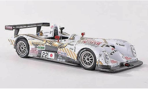 Panoz LMP-1 Roadster S 1/43 IXO Roadster S No.22 TV Asahi Team 24h Le Mans 2000 K.Tsuchiya/M.Kondo/A.Lida coche miniatura