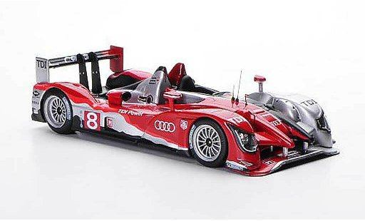 Audi R15 course 1/43 IXO 2010 TDI No.8 A.Lotterer / M.F?ssler / B.Treluyer 24h Le Mans 2010 coche miniatura