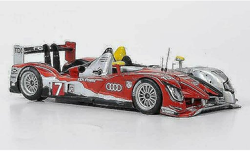 Audi R15 course 1/43 IXO 2010 TDI NO.7Sport 24h Le Mans 2010 coche miniatura