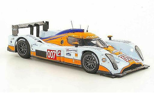 Aston Martin LMP1 lola 1/43 IXO No.007 Gulf H.Primat / S.Mucke / A.Fernandez 24h Le Mans 2010 coche miniatura