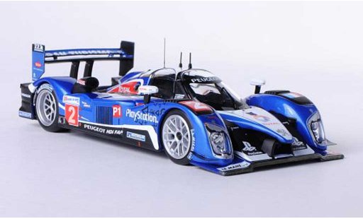 Peugeot 908 2010 1/43 IXO HDi-FAP No.2 Gran Turismo N.Minassian / S.Sarrazin / F.Montagny 24h Le Mans coche miniatura