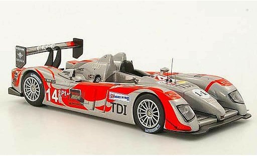 Audi R10 course 1/43 IXO 2010 TDI No.14 C.Bouchut / S.Tucker / M.Rodrigues 24h Le Mans coche miniatura