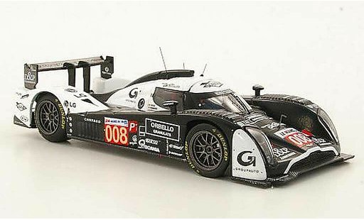 Aston Martin LMP1 lola 1/43 IXO No.008 P.Ragues / V.Ickx / F.Mailleux 24h Le Mans 2010 coche miniatura