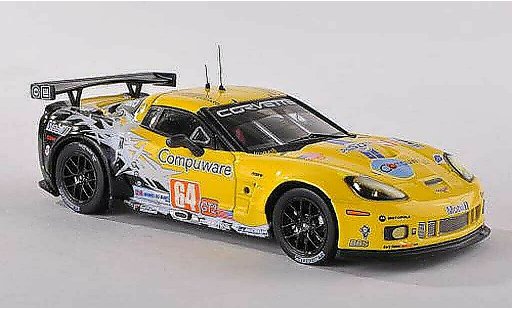Chevrolet Corvette course 1/43 IXO C6 No.64 Compuware 24h Le Mans 2010 Gavin/Beretta/Collard coche miniatura
