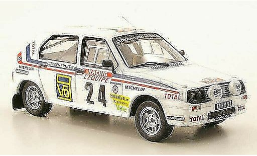 Citroen Visa Chrono 1/43 IXO No.24 Tour de Corse 1983 coche miniatura