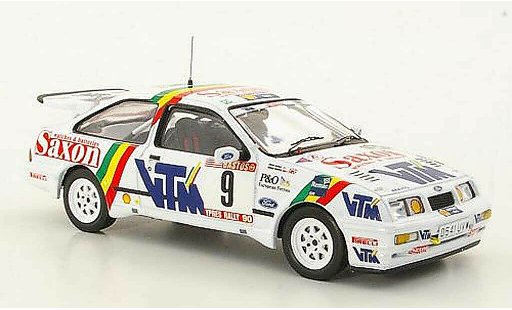 Ford Sierra Cosworth RS 1/43 IXO No.9 C.McRae / D.Ringer Rally Ypern 1990 coche miniatura