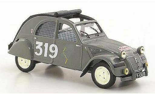 Citroen 2CV course 1/43 IXO No.319 M.Bernier / J.Duvey Rally Monte Carlo 1954 coche miniatura