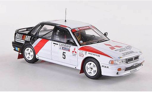 Mitsubishi Galant VR4 1/43 IXO No.5 Ralliart RAC Rally 1988 Vatanen/Belglund coche miniatura