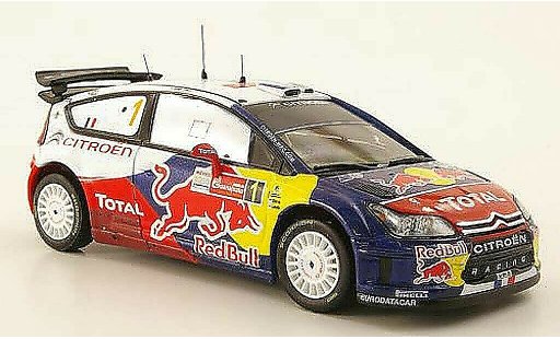 Citroen C4 WRC 2010 1/43 IXO No.1 Red Bull Rally Mexiko coche miniatura
