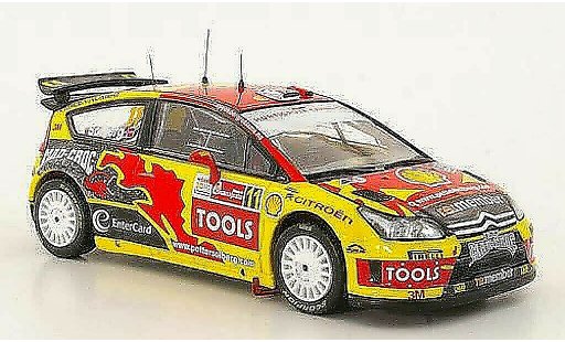 Citroen C4 WRC 2010 1/43 IXO No.11 P.Solberg / D.Mills Rally Mexiko coche miniatura