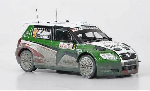 Skoda Fabia S2000 1/43 IXO No.5 Hanninen/Markkula Rally Monte Carlo 2010 coche miniatura