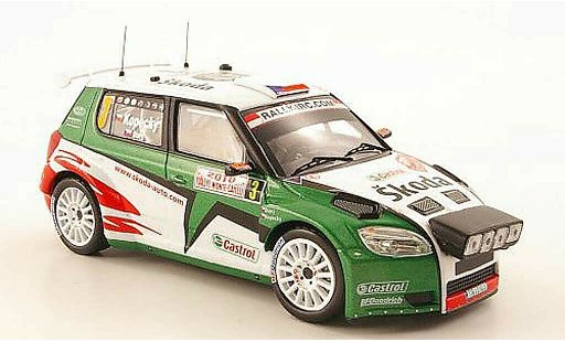 Skoda Fabia S2000 1/43 IXO No.3 Rally Monte Carlo 2010 coche miniatura