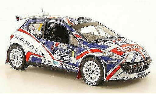 Peugeot 207 S2000 1/43 IXO No.1 Total IRC Azoren Rally 2010 coche miniatura