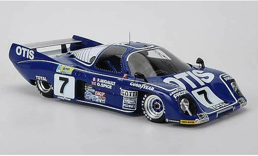 Rondeau M379C No.7 1/18 Spark Otis F. Migault / G.Spice 24h Le Mans 1981 coche miniatura