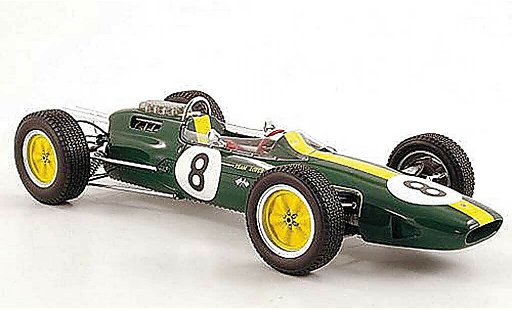 Lotus 25 Base 1/18 Spark No.8 Jim Clark GP Italien 1963 coche miniatura