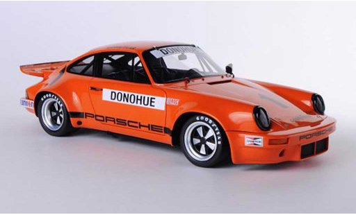 Porsche 911 RS 1/18 Spark 3.0 No.1 M.Donohue IROC 1975 coche miniatura