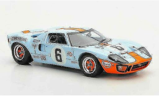 Ford GT40 Mk I 1/43 Spark GT 40 No.6 Gulf J.Ickx/J.Oliver 24h Le Mans 1969 coche miniatura