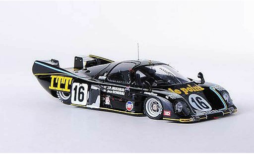 Rondeau M379B No.16 1/43 Spark le point/ITT J./J-P.Jaussaud 24h Le Mans 1980 coche miniatura