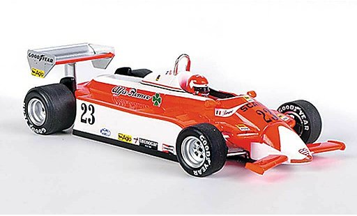 Alfa Romeo 179 179 1/43 Spark 1980 No.23 Marlboro B.Giacomelli GP Amerika 1980 coche miniatura