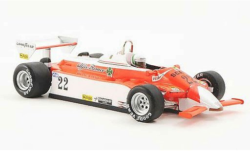 Alfa Romeo 179 179 1/43 Spark 1980 No.22 Marlboro A.de Cesaris GP Kanada 1980 coche miniatura