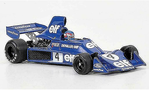 Tyrrell 007 1975 1/43 Spark No.4 Elf P.Depailler GP Belgien coche miniatura
