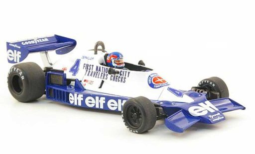 Tyrrell 008 Base 1/43 Spark No.4 Elf P.Depailler GP Monaco 1978 coche miniatura