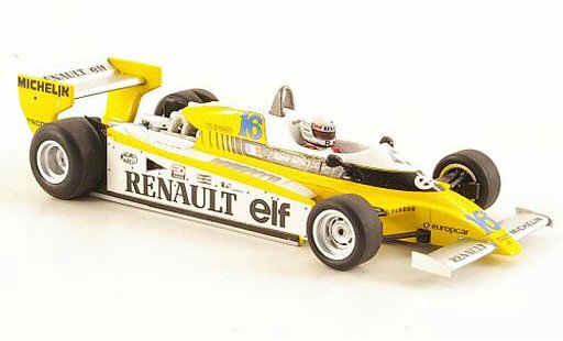 Renault F1 1980 1/43 Spark RE20 No.16 R.Arnoux GP Brasilien coche miniatura