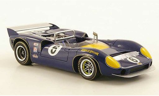 Lola T70 1967 1/43 Spark MKII No.6 M.Donohue USSRC coche miniatura