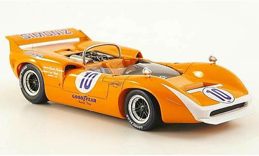 Lola T70 1968 1/43 Spark MKIII No.10 Simoniz Can-AM coche miniatura