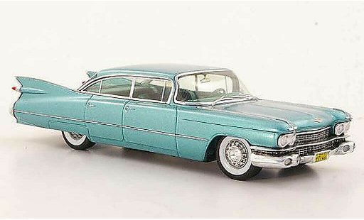 Cadillac Serie 62 Sedan 1/43 Spark 1959 4-portes 6-Window Hardtop verde coche miniatura