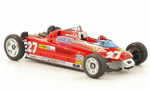 Ferrari 126 CK 1/43 Brumm Turbo No.27 Transportversion GP Monaco coche miniatura