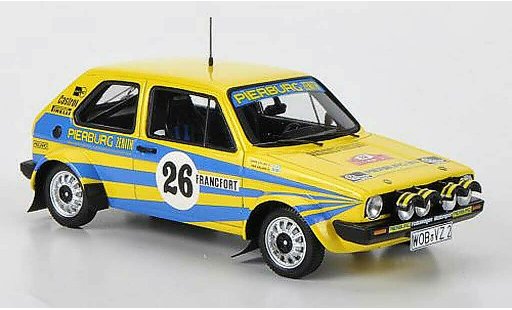 Volkswagen Golf GTI 1/43 Spark No.26 Pierburg P.Eklund/H.Sylvan Rally Monte Carlo 1980 coche miniatura