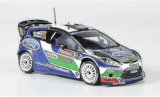 Ford Fiesta WRC 1/43 Spark No.3 Castrol Rally Monte Carlo 2012 coche miniatura