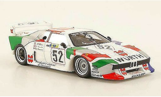 Bmw M1 1981 1/43 Spark No.52 Wurth 24h Le Mans coche miniatura