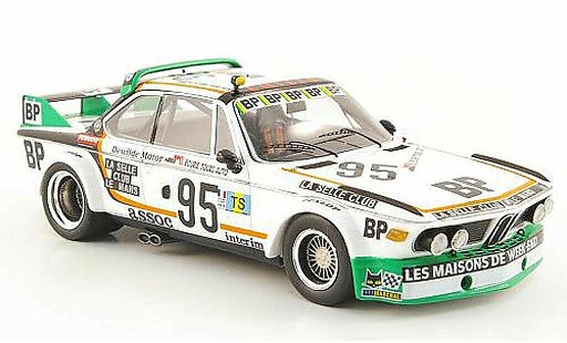 Bmw 3.0 CSL 1/43 Spark Gruppe 2 No.95 BP 24h Le Mans 1976 coche miniatura