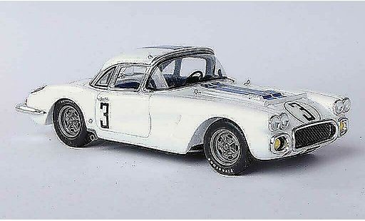 Chevrolet Corvette course 1/43 Spark C1 (C1) No.3 J.Fitch / B.Grossman 24h Le Mans 1960 coche miniatura