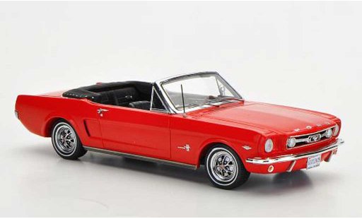 Ford Mustang Convertible 1/43 Spark rojo coche miniatura