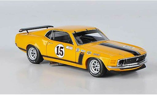 Ford Mustang Boss 302 1/43 Spark No.15 Parnelli Jones Trans-Am coche miniatura
