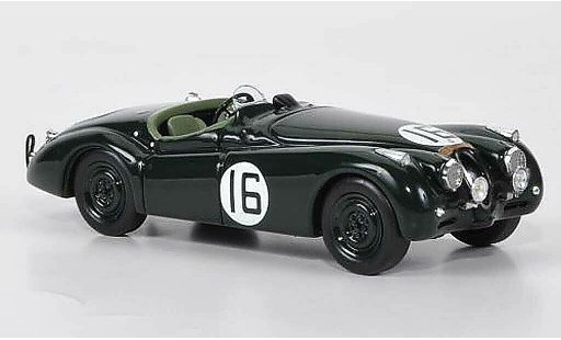 Jaguar XK 120 1/43 Spark No.16 P.Whitehead/J.Marshall 24h Le Mans 1950 coche miniatura