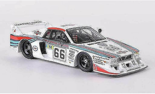 Lancia Beta Monte Carlo 1/43 Spark No.66 Martini 24h Le Mans 1981 R.Patrese/H.Heyer/P.Ghinzani coche miniatura