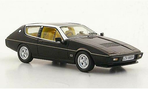 Lotus Elite S2 1/43 Spark negro RHD 1980 coche miniatura