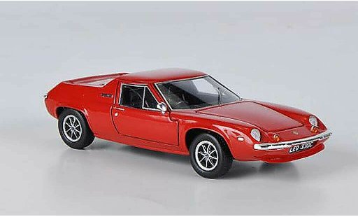 Lotus Europa Twin Cam 1/43 Spark rojo RHD 1971 coche miniatura