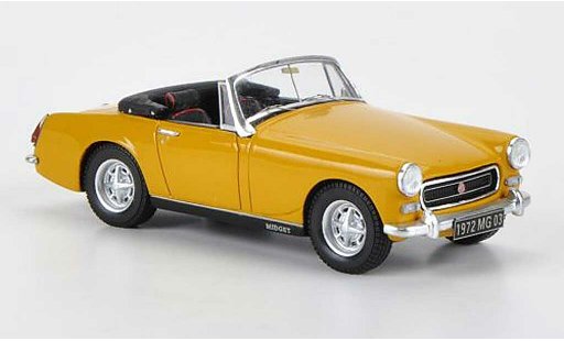 MG Midget 1972 1/43 Spark MK III amarillo coche miniatura