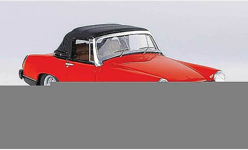 MG Midget 1974 1/43 Spark 1500 rojo/negro coche miniatura