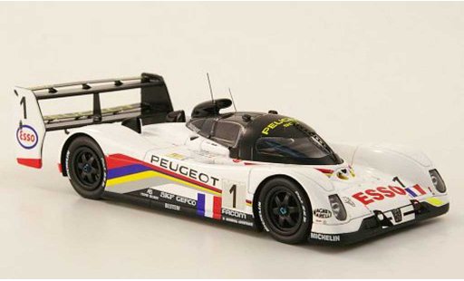 Peugeot 905 1993 1/43 Spark EV1 Ter No.1 Esso 24h Le Mans coche miniatura