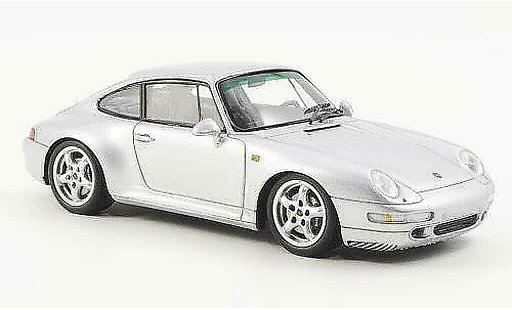 Porsche 911 Carrera 1/43 Spark 2S gris 1994 coche miniatura