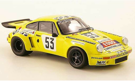 Porsche 911 Carrera 1/43 Spark No.53 Christine Laure 24h Le Mans 1976 coche miniatura
