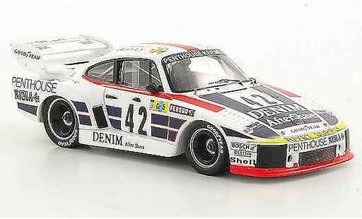 Porsche 935 1977 1/43 Spark K2 No.42 J.Fitzpatrick / G.Ewards / N.Faure 24h Le Mans coche miniatura