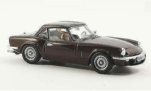 Triumph Spitfire Hardtop 1/43 Spark 1500 marron LHD 1975 coche miniatura